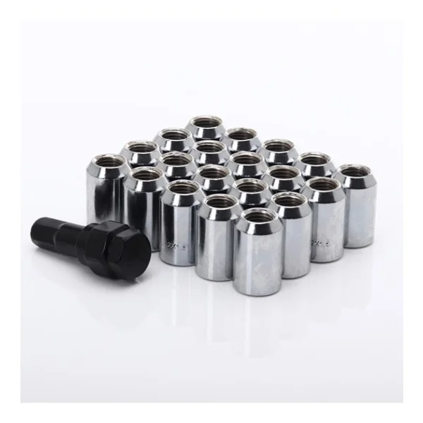 Nakrętki Imbus M12x1,5 Stożek Srebrne